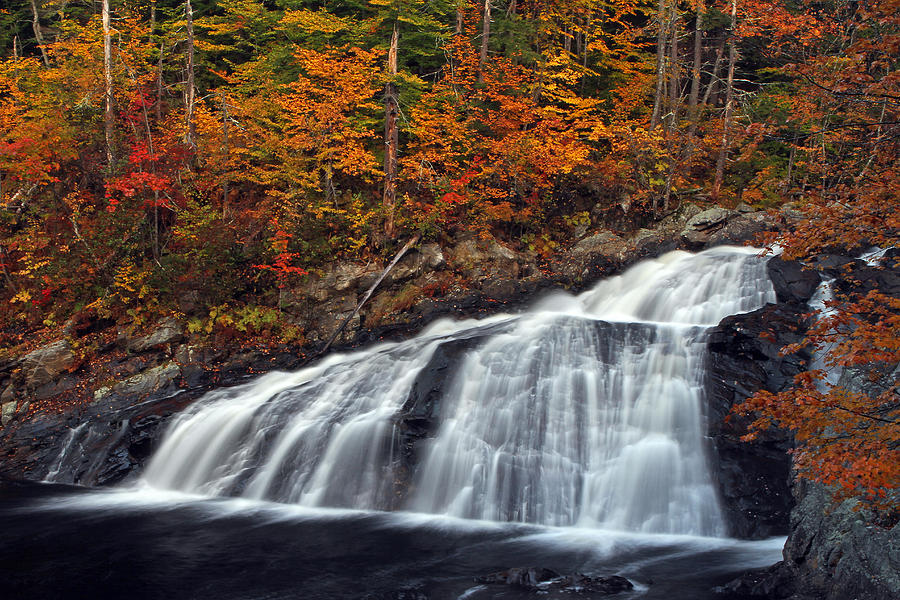 Tumbling New Hampshire Profile Waterfall Photograph by Juergen Roth