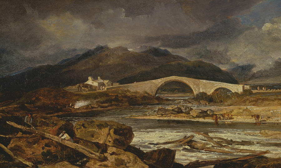 Tummel Bridge Perthshire Painting by Joseph Mallord William Turner
