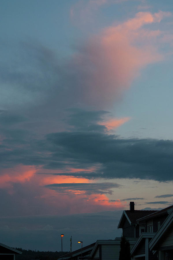 Sunset Photograph - Tungelsta Sky by Birdie Quinn
