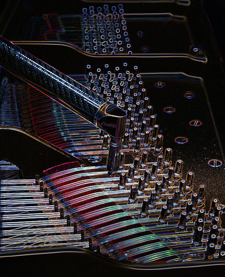 Tuning a Steinway for Jazz Photograph by Adam Reinhart