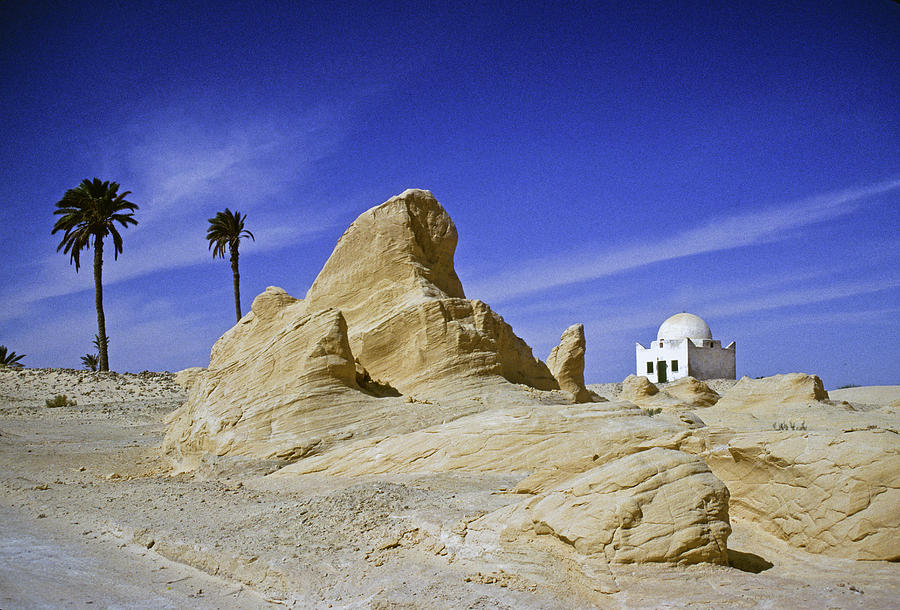 Tunisian Desertscape Photograph by Michele Burgess
