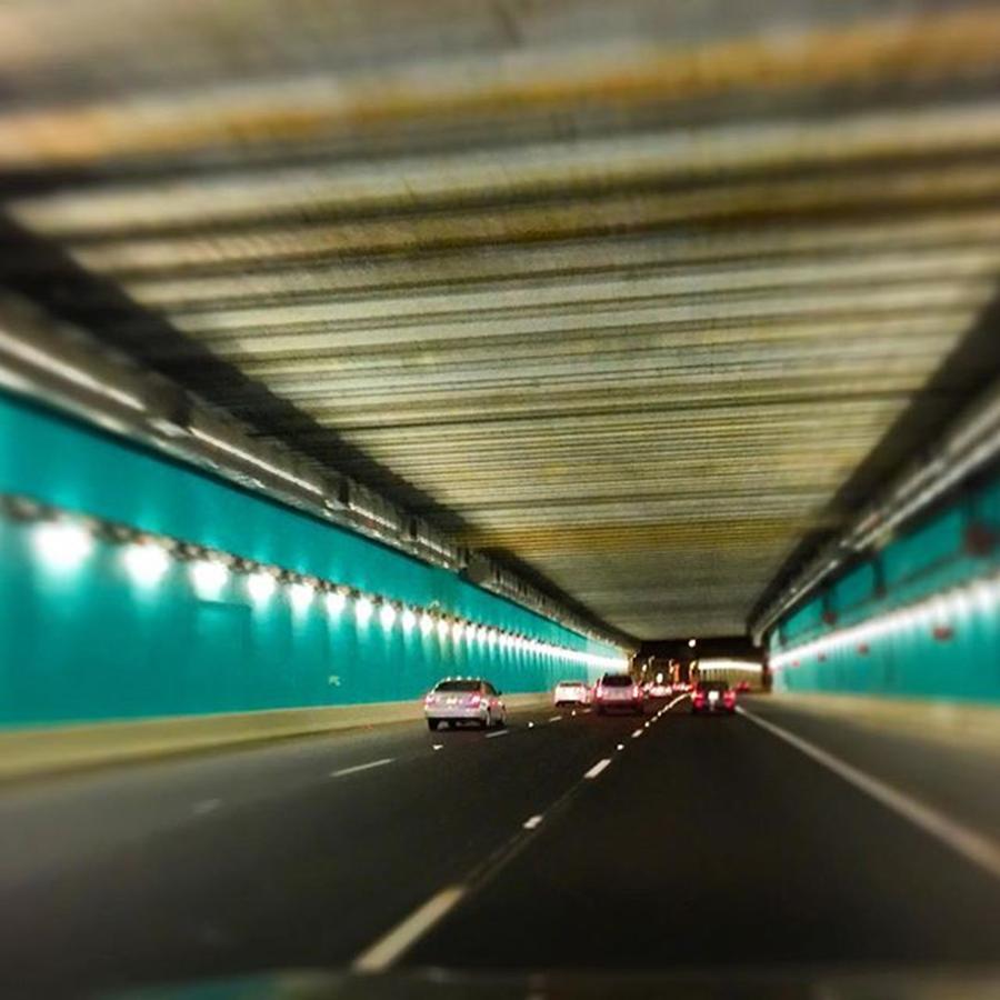 Tunnel At Ft. Lauderdale Airport Photograph by Juan Silva