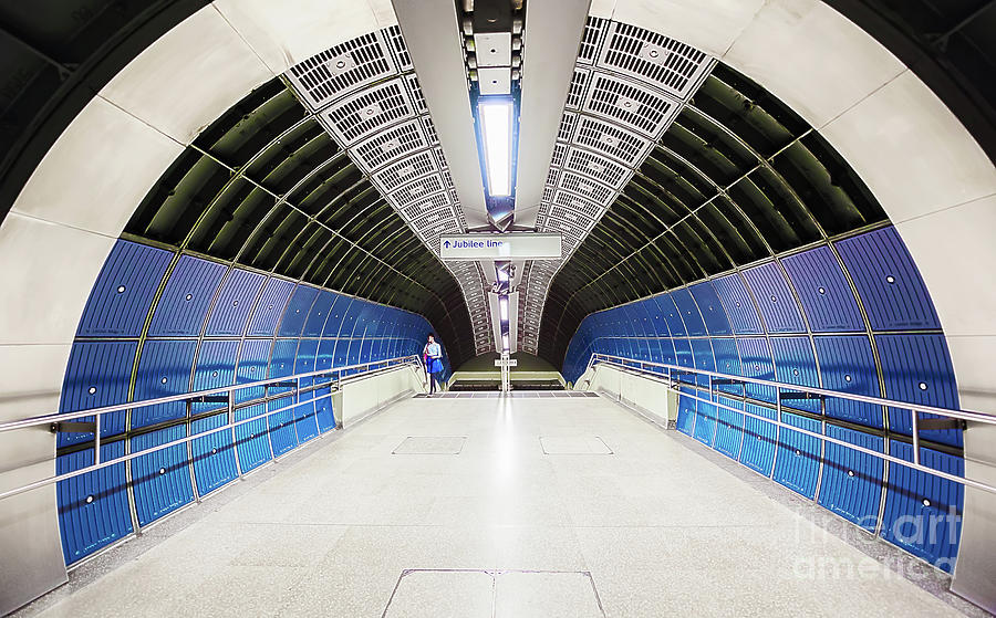 London Photograph - Tunnel Entrance by Svetlana Sewell