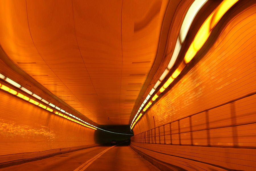 Tunnel Photograph by Linda Sannuti