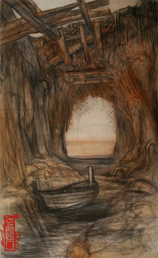 Tunnel Painting by Ralph Nixon Jr
