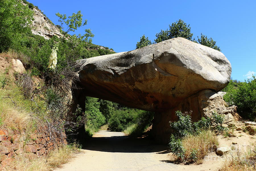 Tunnel Rock Generals Hwy in California Photograph by Christiane Schulze Art And Photography