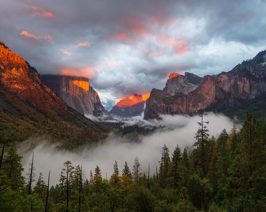 Tunnel View Photograph by Dustin LeFevre