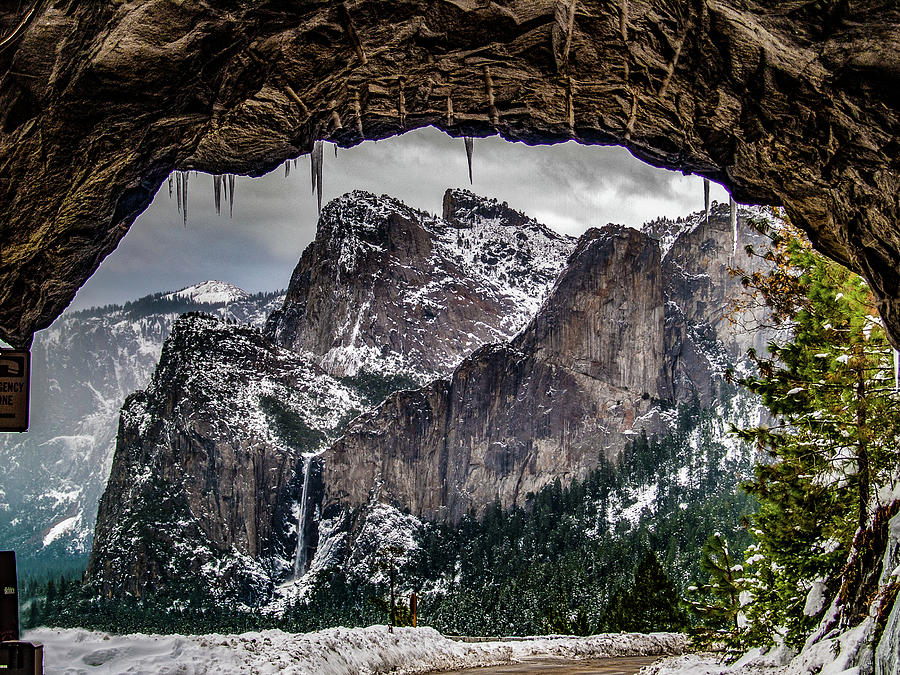Tunnel View From the Tunnel Photograph by Bill Gallagher