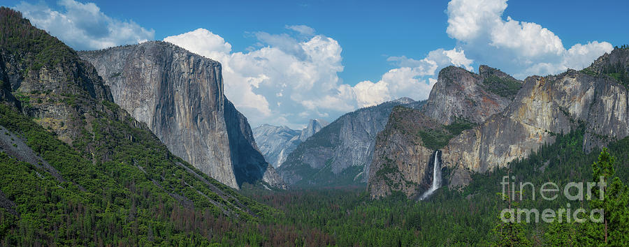 Tunnel View In Yosemite  Photograph by Michael Ver Sprill