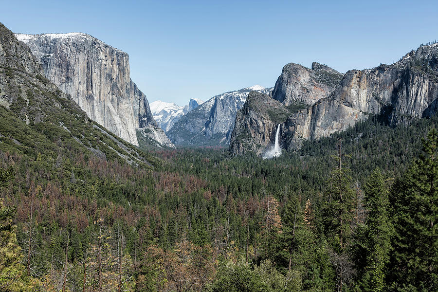 Tunnel View of Yosemite During Spring Photograph by Belinda Greb
