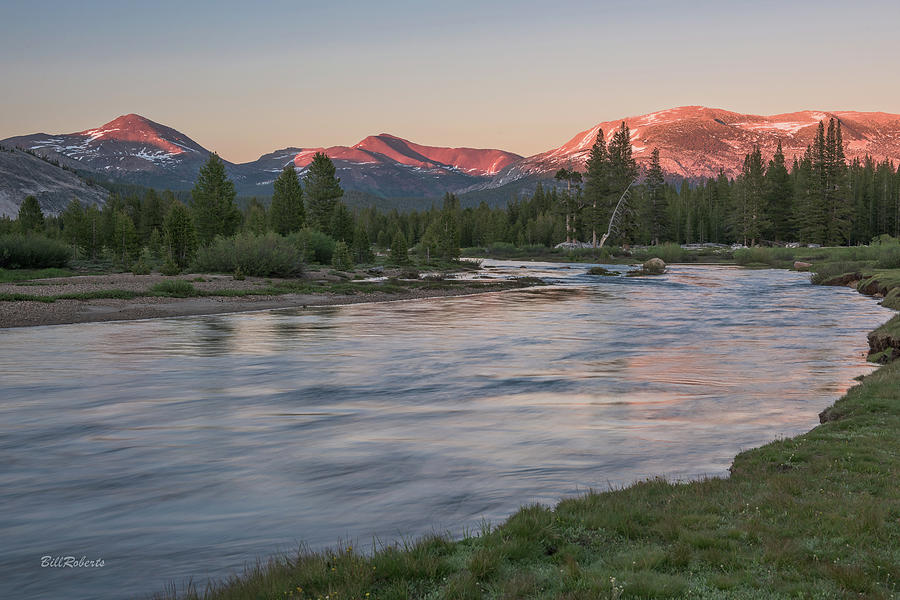 Tuolumne Meadows In Evening Light Photograph by Bill Roberts