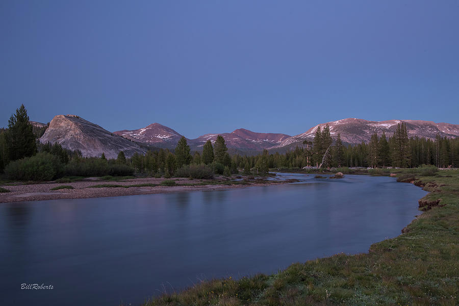 Tuolumne Meadows In the Evening Blue Photograph by Bill Roberts
