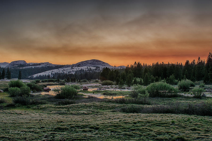 Yosemite National Park Photograph - Tuolumne Sunset by Bill Roberts