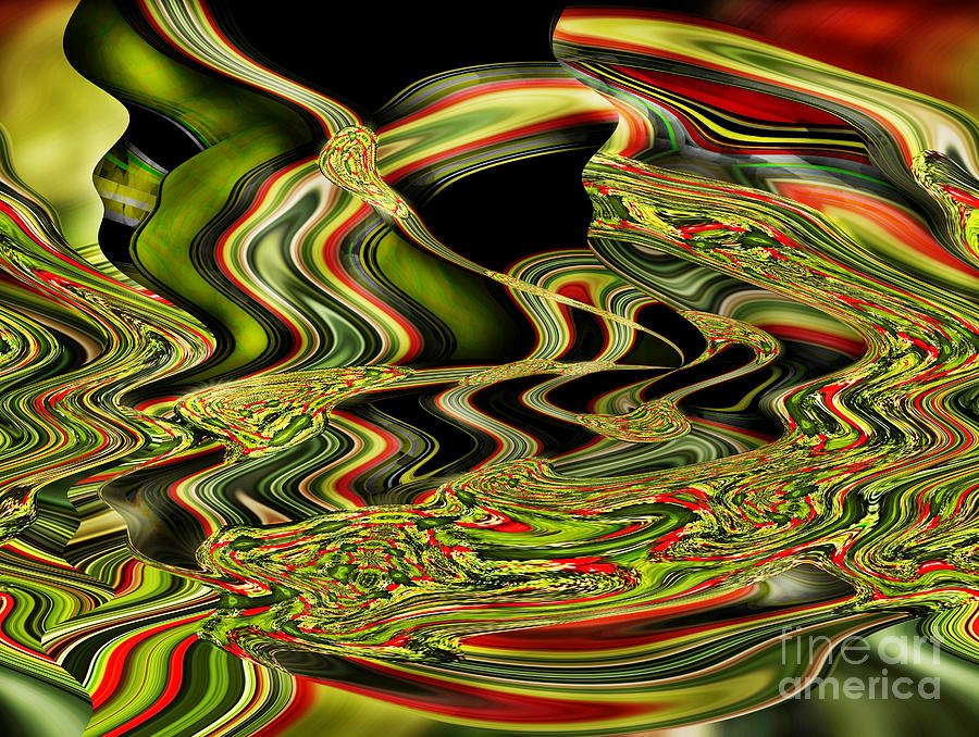 Turbulence III Digital Art by Jim Fitzpatrick