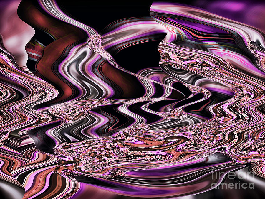 Turbulence IV Digital Art by Jim Fitzpatrick