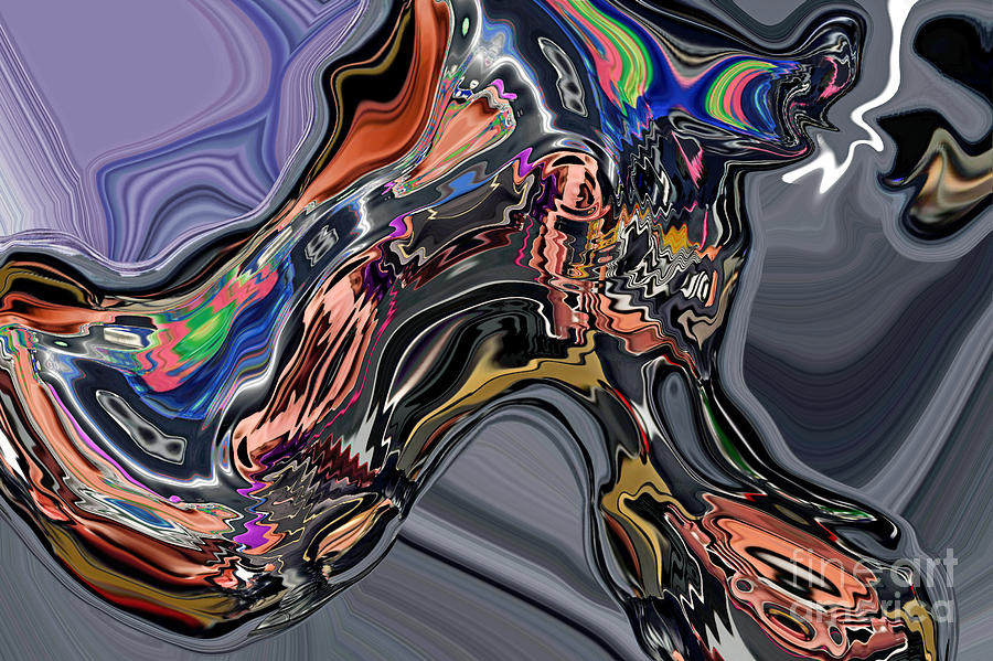 Turbulence Digital Art by Jim Fitzpatrick