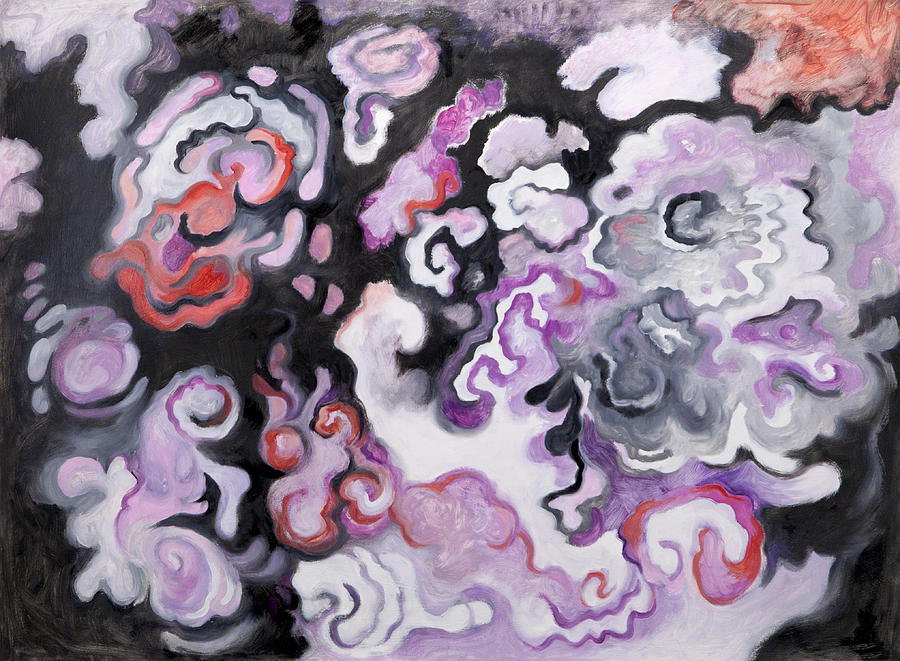 Turbulence Painting by Shoshanah Dubiner