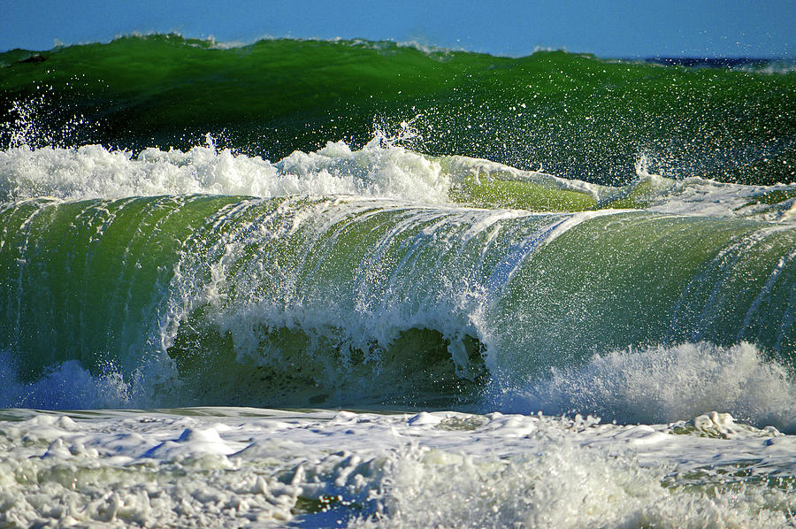 Turbulent Ocean Beauty Photograph by Dianne Cowen Cape Cod Photography