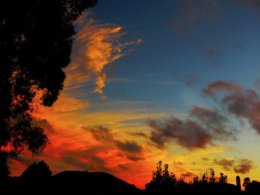 Turbulent Sunset Photograph by Mark Blauhoefer