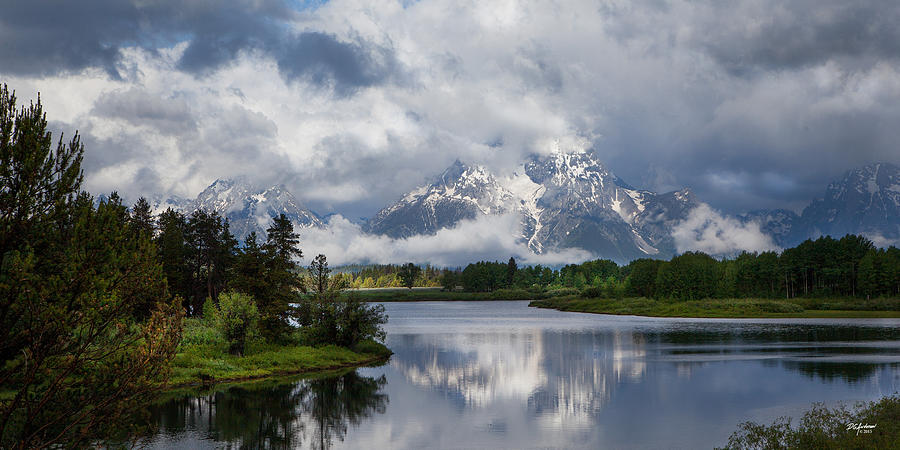 Turbulent Tetons Photograph by Don Anderson