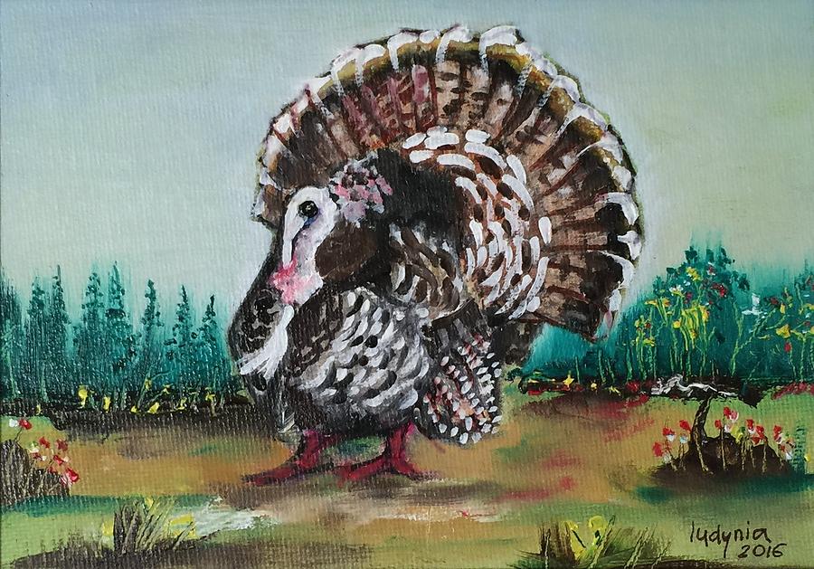 Turkey #6 Painting by Ryszard Ludynia