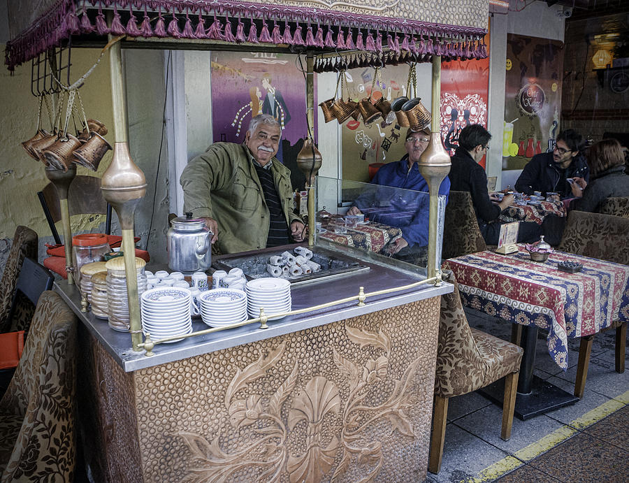 Coffee Photograph - Turkish Coffee Shoppe by Phyllis Taylor
