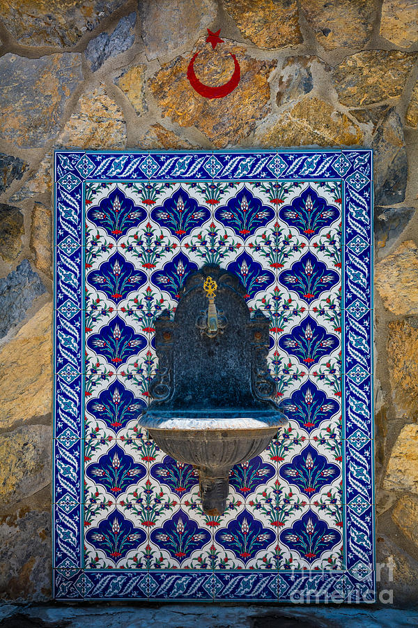 Turkish Fountain Photograph by Inge Johnsson