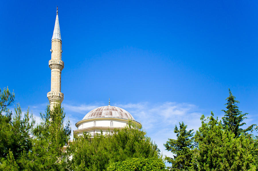 Architecture Photograph - Turkish mosque by Tom Gowanlock