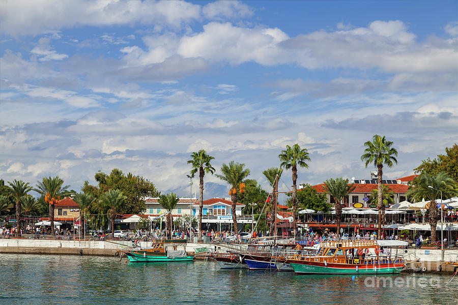 Turkish resort town of Side Photograph by Sophie McAulay