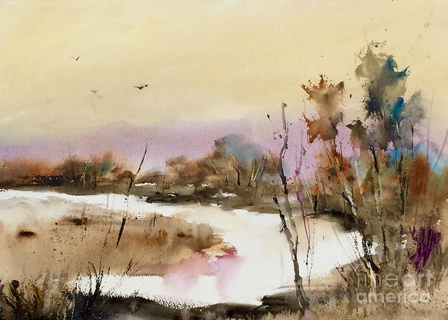 Watercolor Painting - Muskego by John Byram Watercolor Painting - Muskego by John Byram