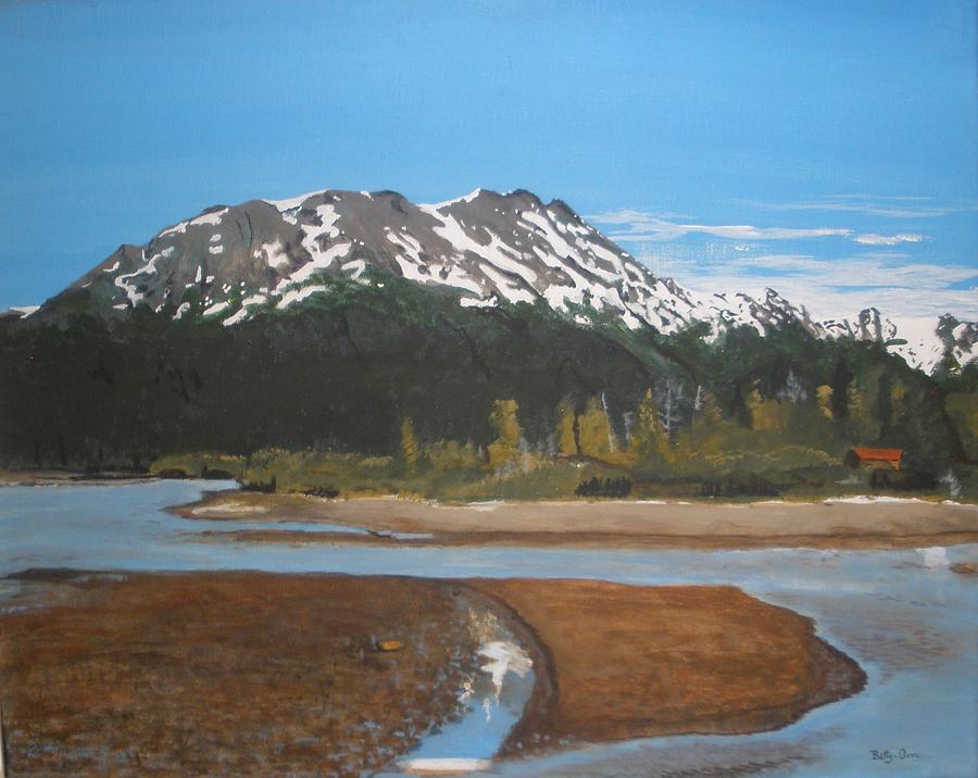 Turnagain Arm Alaska Painting by Betty-Anne McDonald