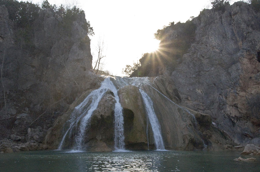 Turner Falls Sunset Photograph by Terry Anderson