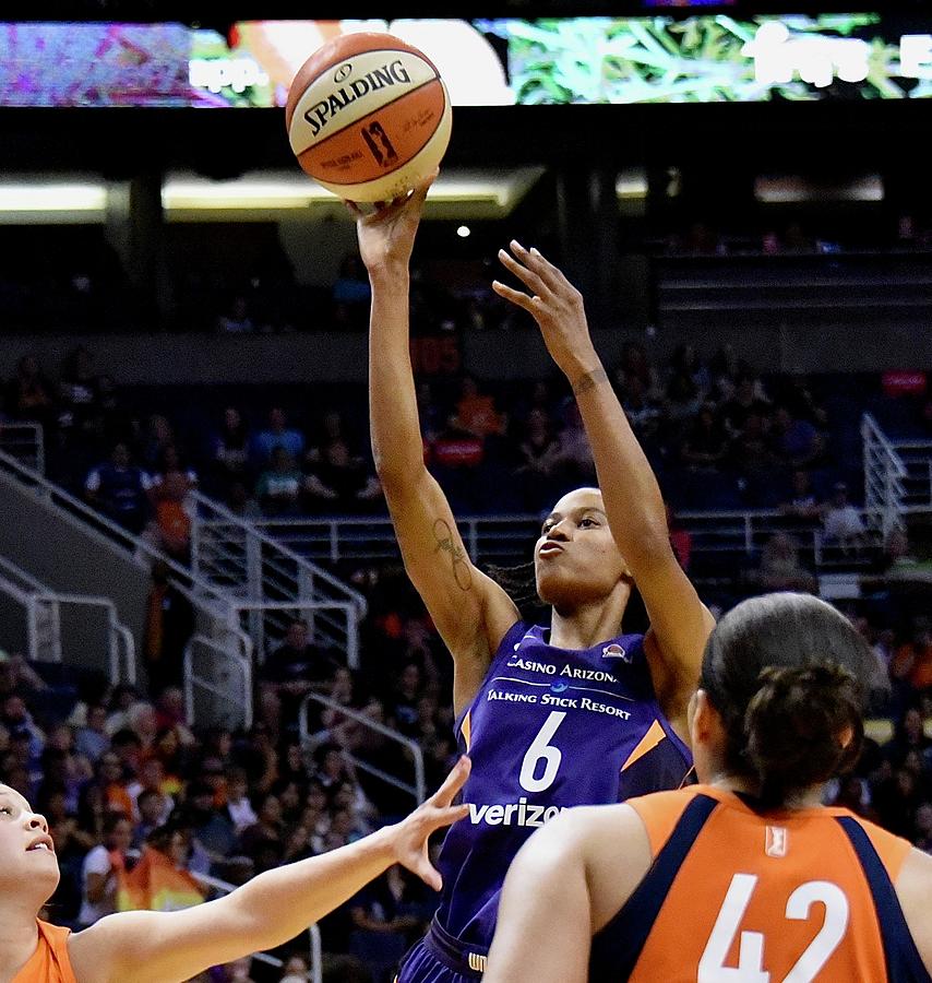 Wnba Photograph - Turner Jumper by Devin Millington Wnba Photograph - Turner Jumper by Devin Millington