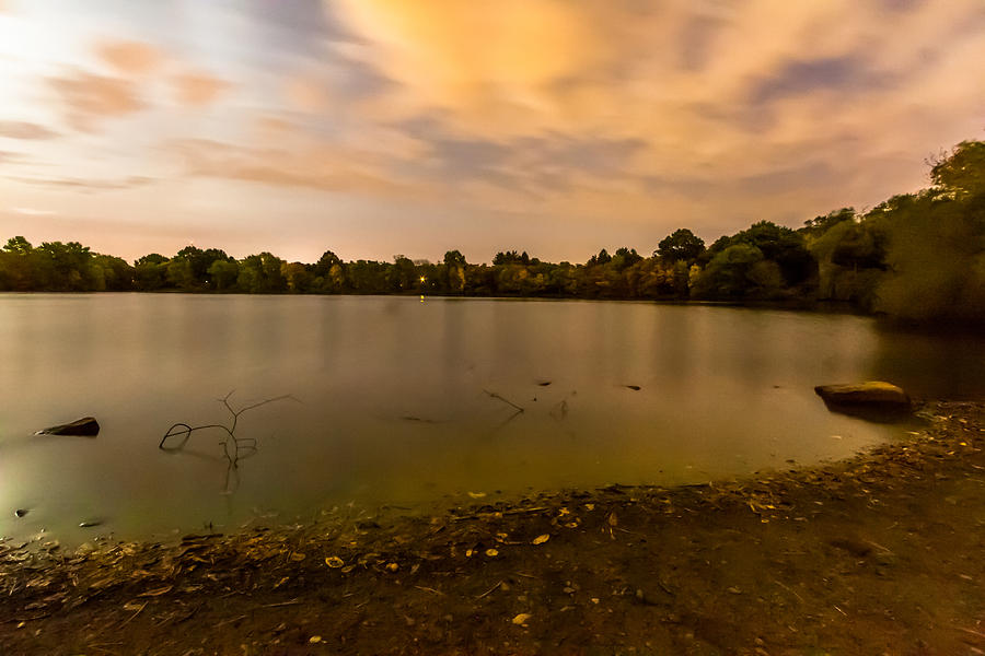 Turners Pond after Dark Photograph by Brian MacLean