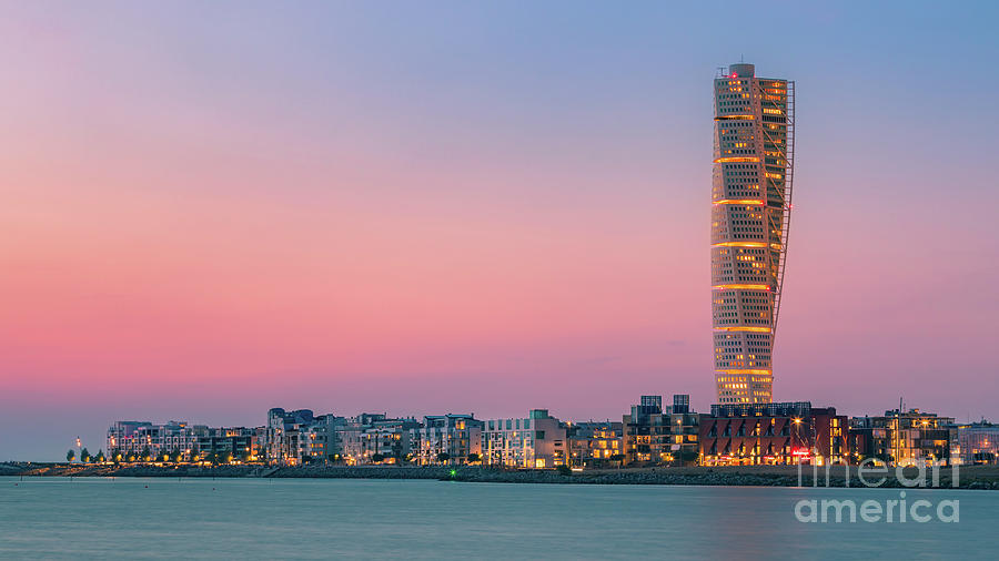 Turning Torso, Malmo, Sweden Photograph by Henk Meijer Photography