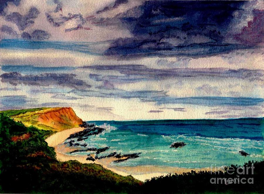 Philip Island Australia Painting by Eunice Warfel