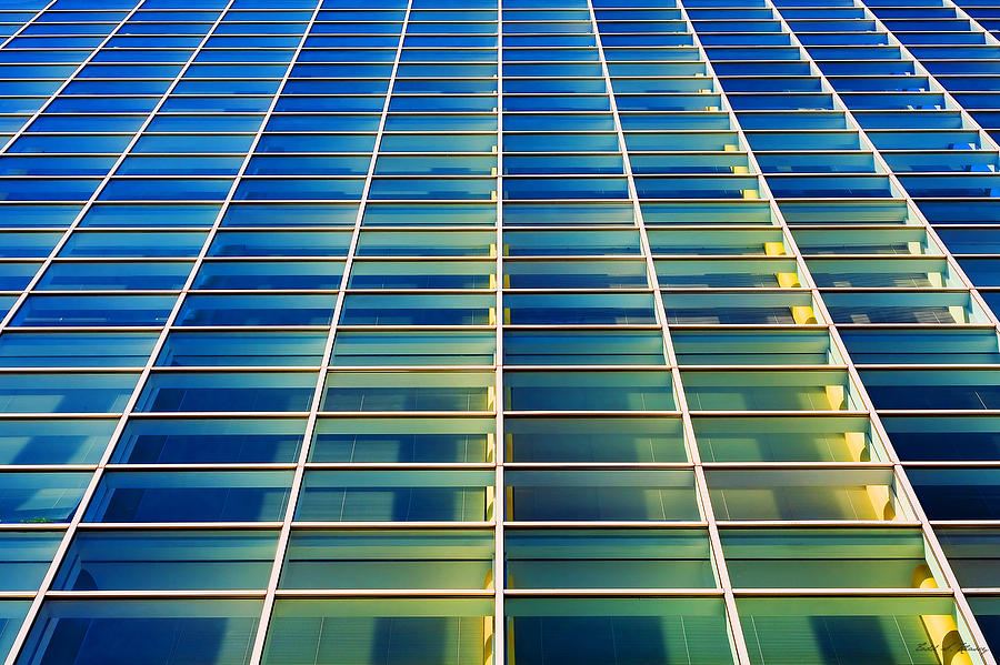 Turquoise Building Photograph by Todd Klassy