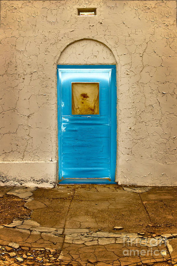 Turquoise Door Photograph by Craig J Satterlee