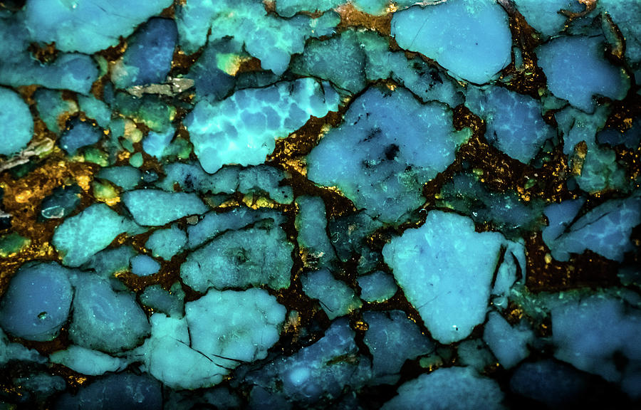 Turquoise Gemstone  Photograph by Lilia S