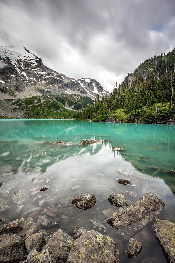 Turquoise lake in the mountains Photograph by Pierre Leclerc Photography