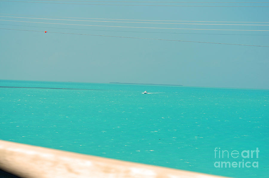 Key West Florida Photograph - Turquoise ocean   by Davids Digits