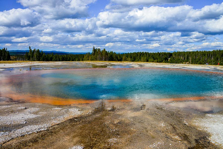 Turquoise Pool, Yellowstone Photograph by Marilyn Burton
