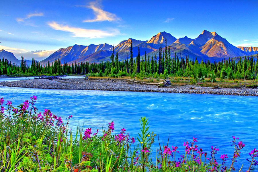 Turquoise River Photograph by Scott Mahon