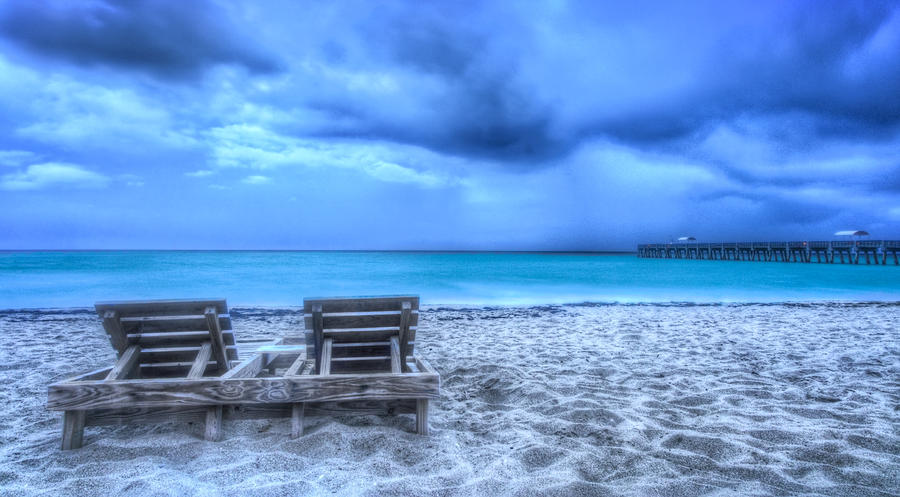 Miami Photograph - Turquoise Seas by Debra and Dave Vanderlaan