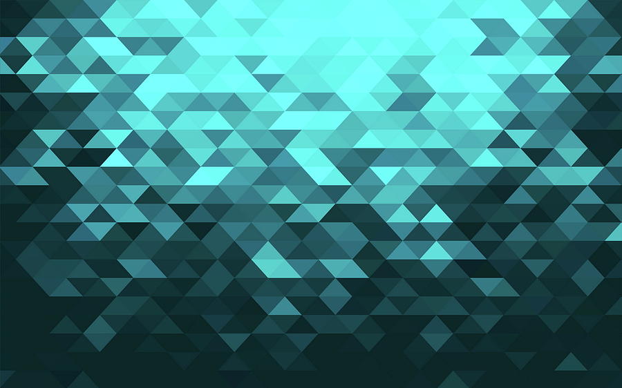 Pattern Digital Art - Turquoise by Super Lovely