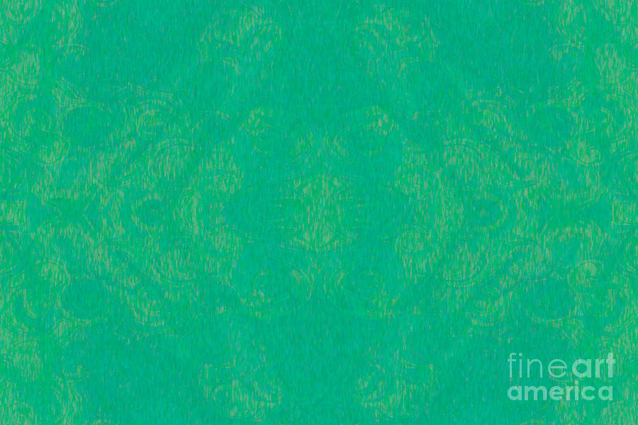 Turquoise Transitions Abstract Design Art by Omaste Witkowski  Painting by Omaste Witkowski