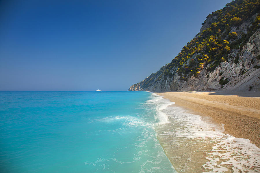 Turquoise water paradise beach Photograph by Sandra Rugina - Fine Art ...