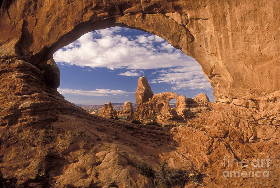 Turret Arch and North Window Photograph by Sandra Bronstein