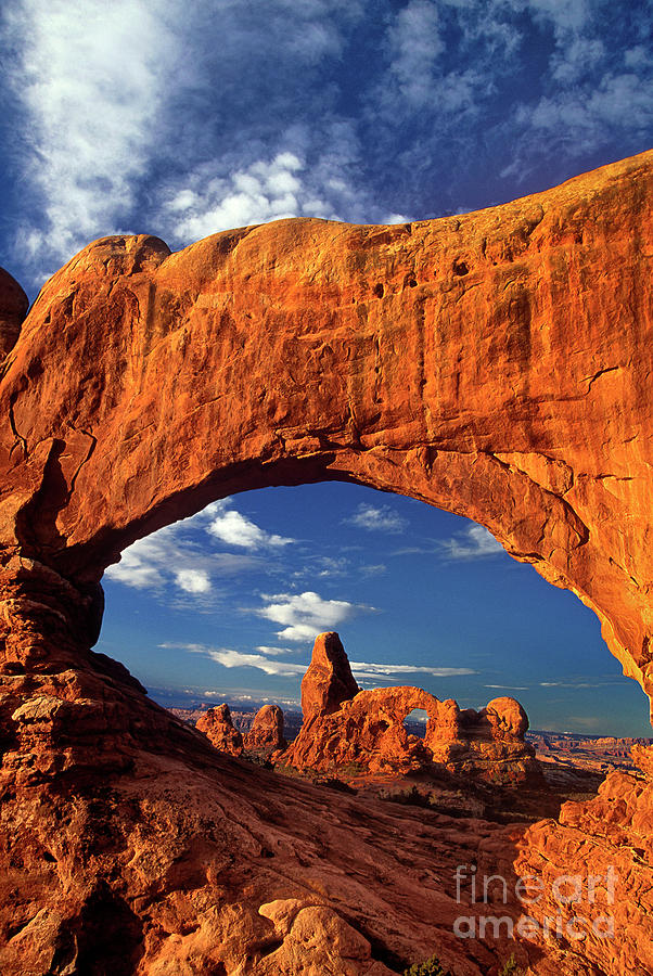Turret Arch Arches National Park Utah Photograph by Dave Welling