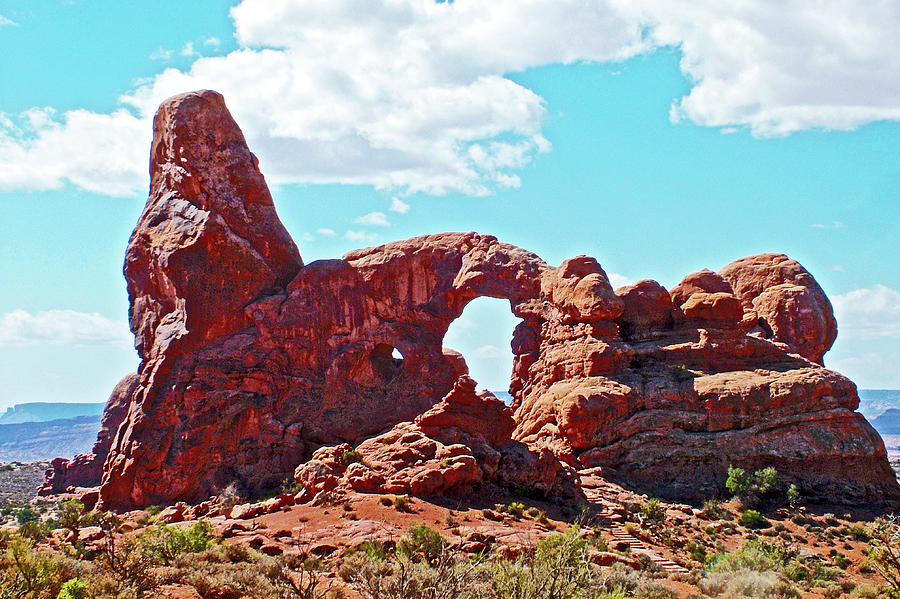 Turret Arch in Arches National Park, Utah Photograph by Ruth Hager